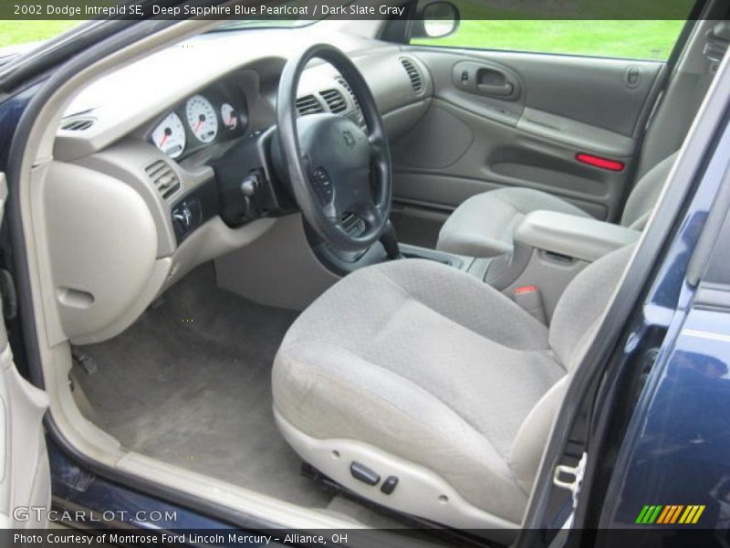 Deep Sapphire Blue Pearlcoat / Dark Slate Gray 2002 Dodge Intrepid SE