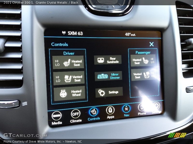 Granite Crystal Metallic / Black 2021 Chrysler 300 S