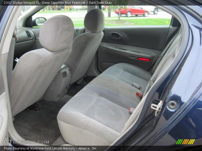 Deep Sapphire Blue Pearlcoat / Dark Slate Gray 2002 Dodge Intrepid SE