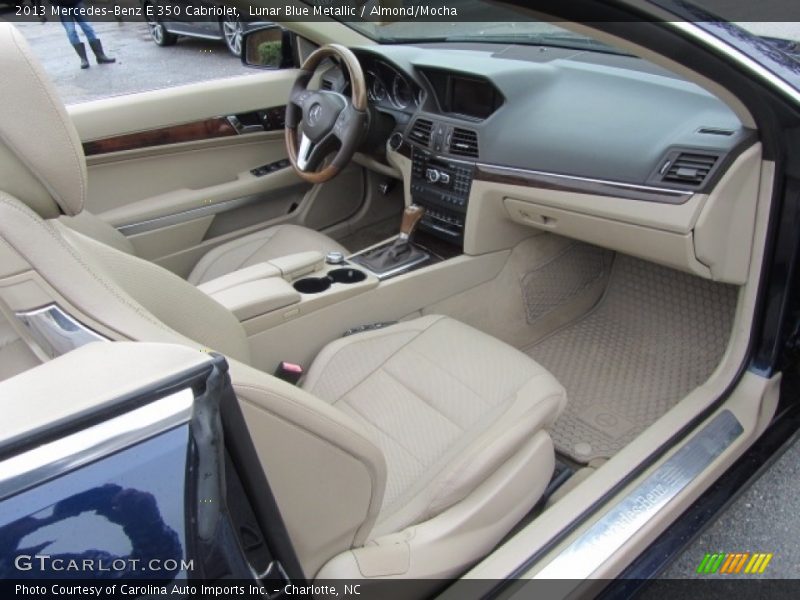 Lunar Blue Metallic / Almond/Mocha 2013 Mercedes-Benz E 350 Cabriolet