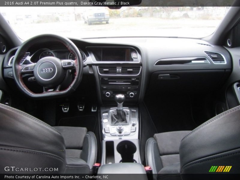 Dakota Gray Metallic / Black 2016 Audi A4 2.0T Premium Plus quattro