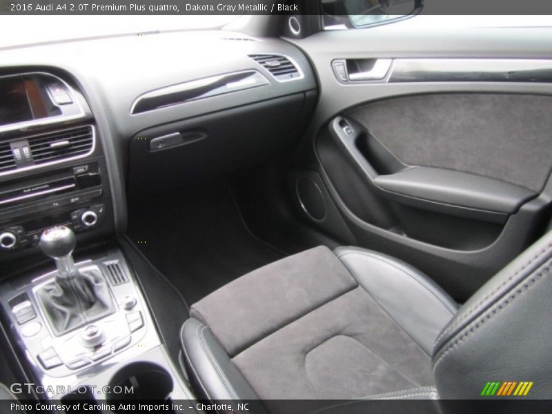 Dakota Gray Metallic / Black 2016 Audi A4 2.0T Premium Plus quattro