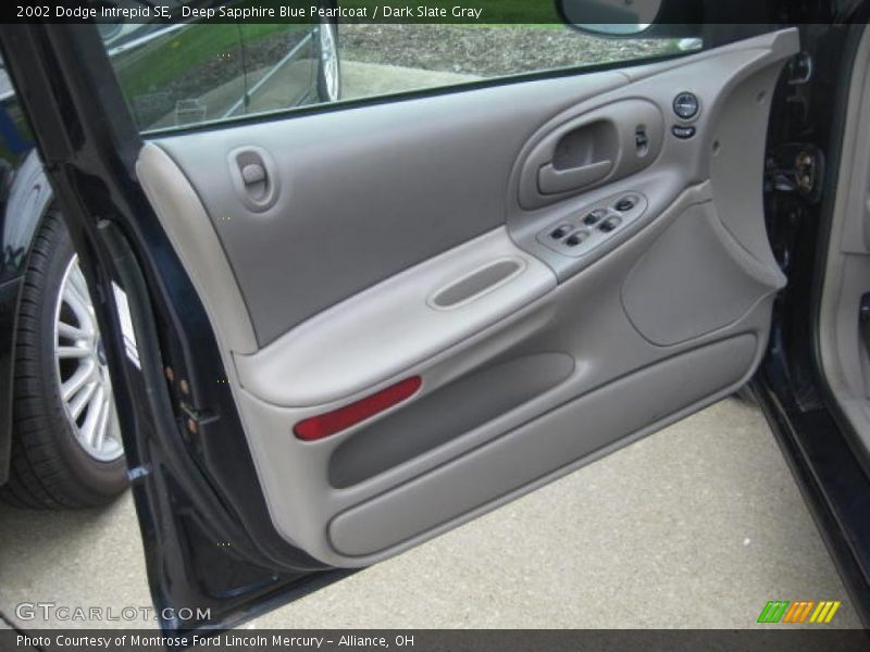Deep Sapphire Blue Pearlcoat / Dark Slate Gray 2002 Dodge Intrepid SE
