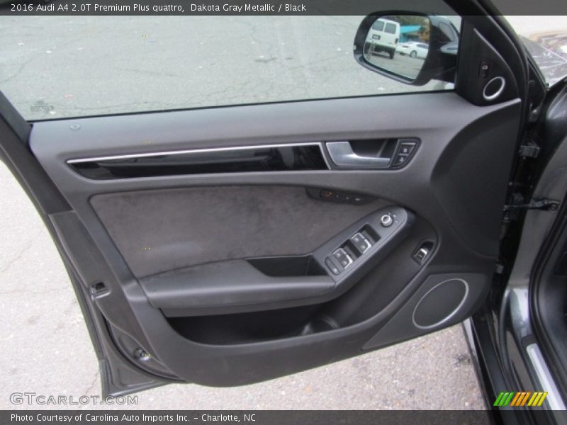 Dakota Gray Metallic / Black 2016 Audi A4 2.0T Premium Plus quattro