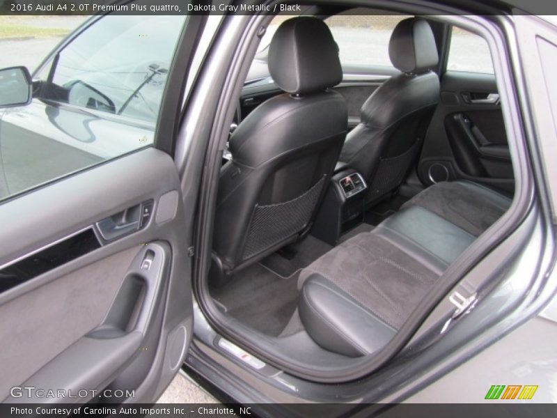 Dakota Gray Metallic / Black 2016 Audi A4 2.0T Premium Plus quattro