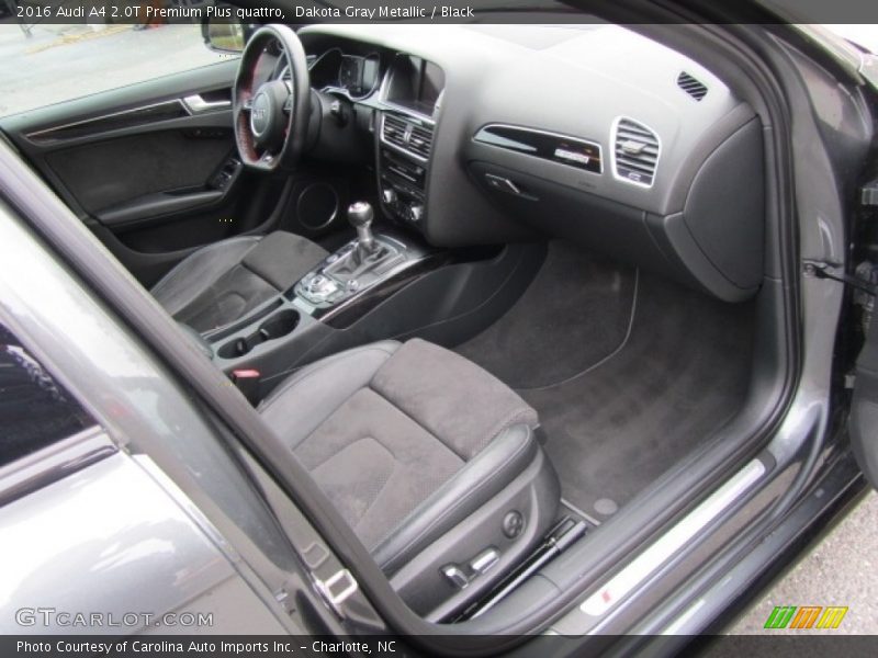 Dakota Gray Metallic / Black 2016 Audi A4 2.0T Premium Plus quattro