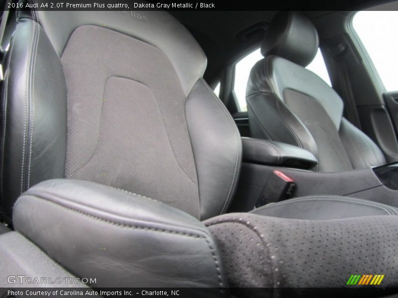 Dakota Gray Metallic / Black 2016 Audi A4 2.0T Premium Plus quattro