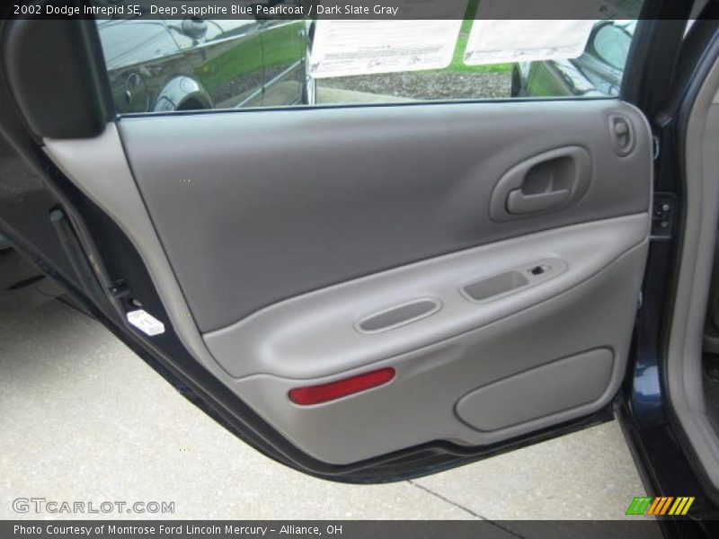 Deep Sapphire Blue Pearlcoat / Dark Slate Gray 2002 Dodge Intrepid SE