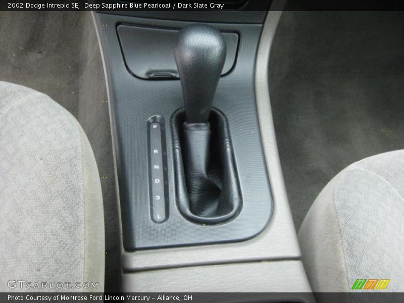 Deep Sapphire Blue Pearlcoat / Dark Slate Gray 2002 Dodge Intrepid SE