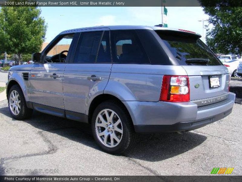 Izmir Blue Metallic / Ivory 2008 Land Rover Range Rover Sport HSE