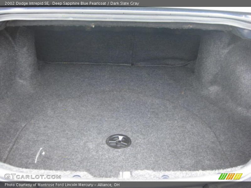 Deep Sapphire Blue Pearlcoat / Dark Slate Gray 2002 Dodge Intrepid SE