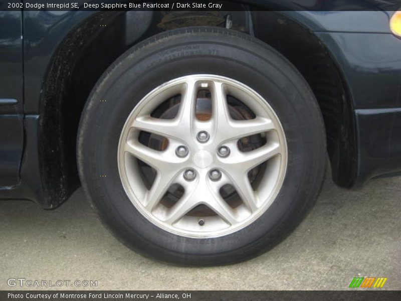 Deep Sapphire Blue Pearlcoat / Dark Slate Gray 2002 Dodge Intrepid SE