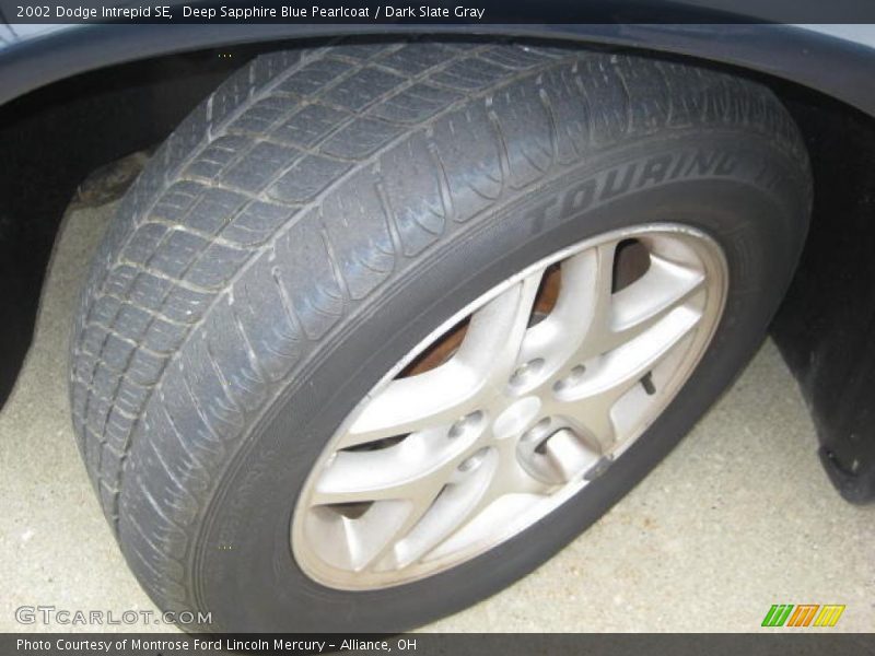 Deep Sapphire Blue Pearlcoat / Dark Slate Gray 2002 Dodge Intrepid SE