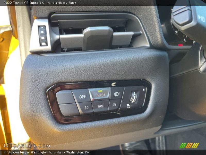 Controls of 2022 GR Supra 3.0