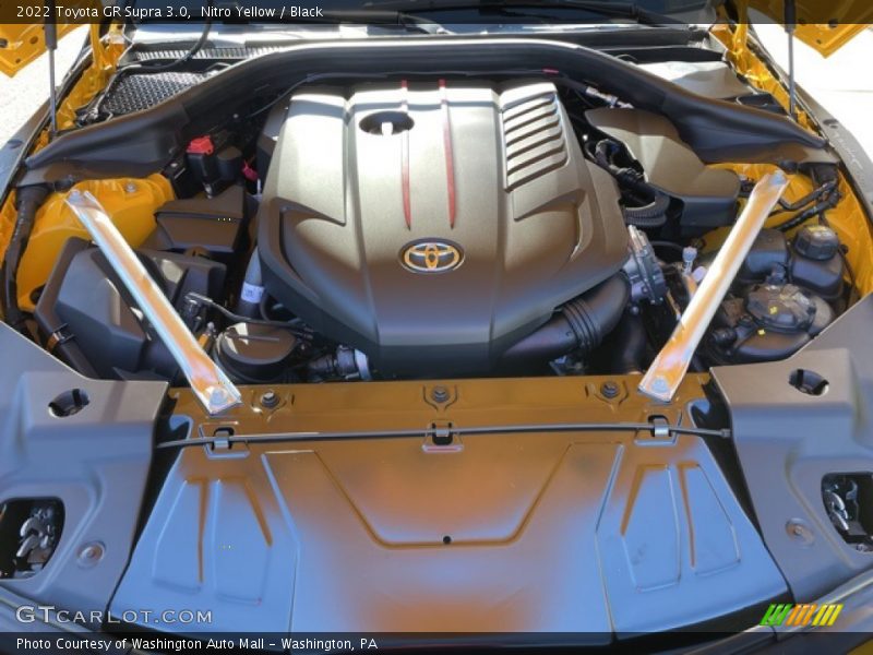 Nitro Yellow / Black 2022 Toyota GR Supra 3.0