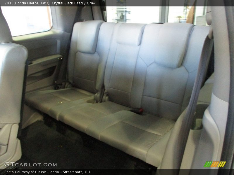 Crystal Black Pearl / Gray 2015 Honda Pilot SE 4WD