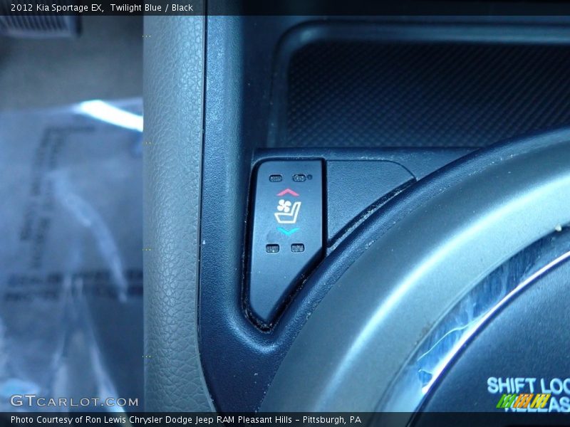 Twilight Blue / Black 2012 Kia Sportage EX