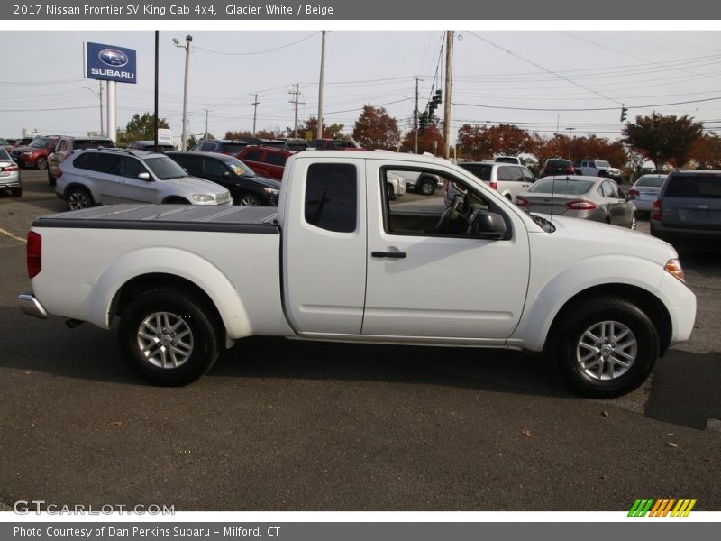 Glacier White / Beige 2017 Nissan Frontier SV King Cab 4x4