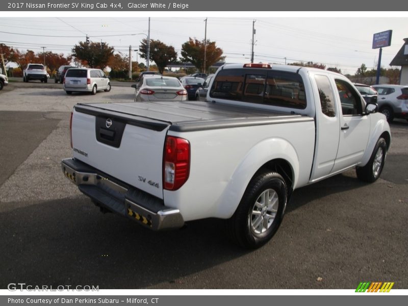 Glacier White / Beige 2017 Nissan Frontier SV King Cab 4x4
