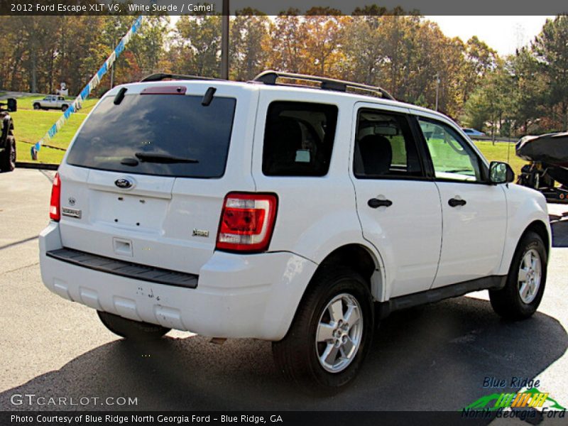 White Suede / Camel 2012 Ford Escape XLT V6