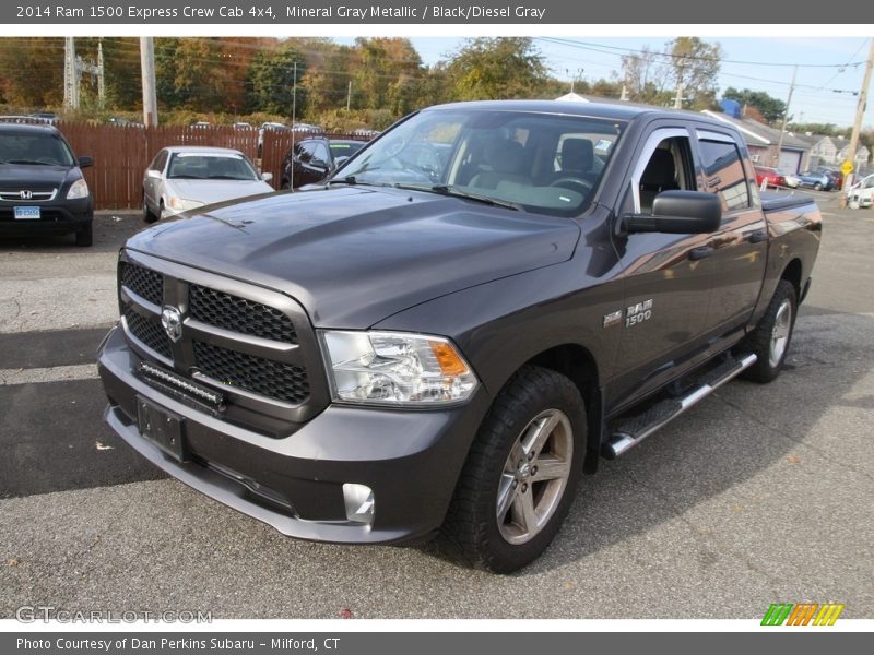 Mineral Gray Metallic / Black/Diesel Gray 2014 Ram 1500 Express Crew Cab 4x4