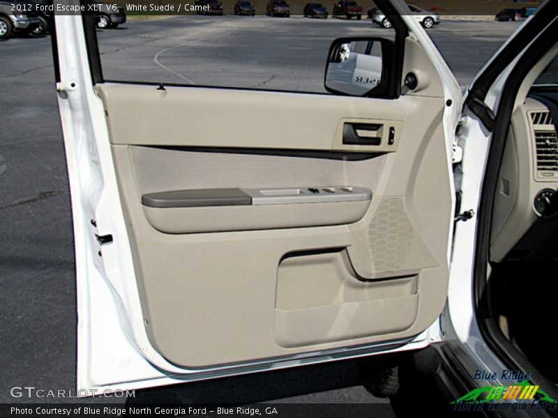 White Suede / Camel 2012 Ford Escape XLT V6