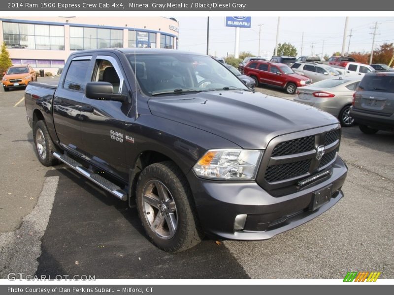 Mineral Gray Metallic / Black/Diesel Gray 2014 Ram 1500 Express Crew Cab 4x4