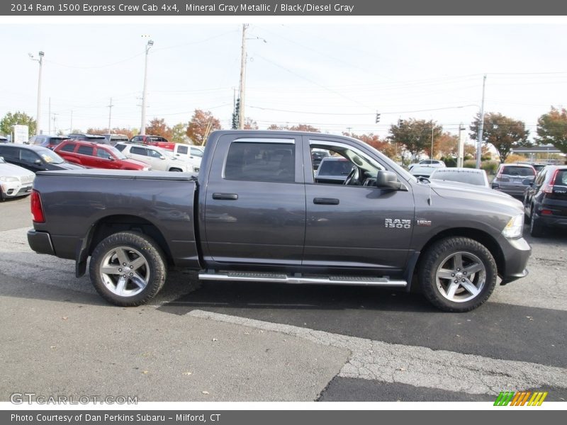 Mineral Gray Metallic / Black/Diesel Gray 2014 Ram 1500 Express Crew Cab 4x4