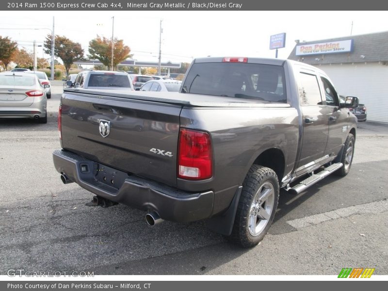 Mineral Gray Metallic / Black/Diesel Gray 2014 Ram 1500 Express Crew Cab 4x4