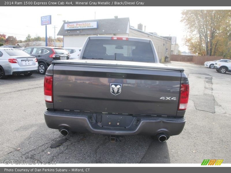 Mineral Gray Metallic / Black/Diesel Gray 2014 Ram 1500 Express Crew Cab 4x4
