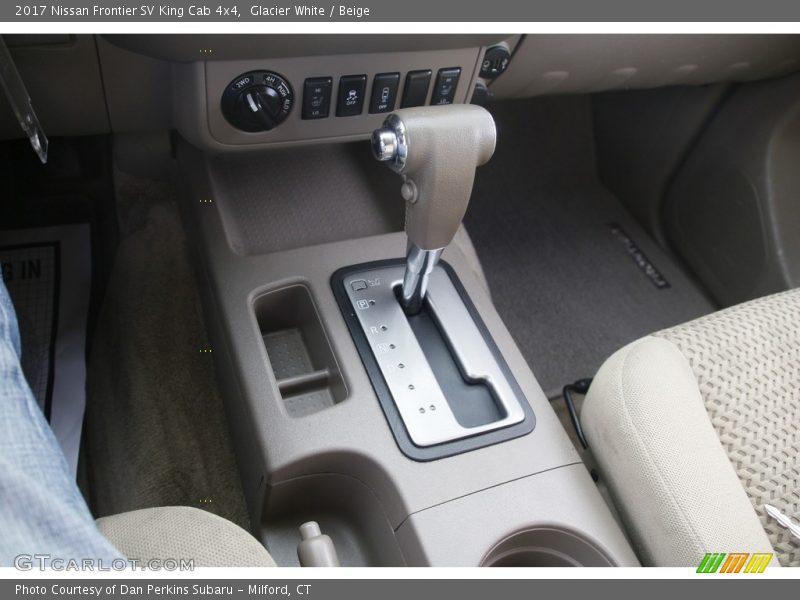  2017 Frontier SV King Cab 4x4 5 Speed Automatic Shifter