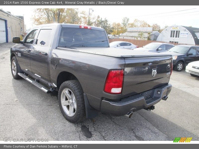 Mineral Gray Metallic / Black/Diesel Gray 2014 Ram 1500 Express Crew Cab 4x4