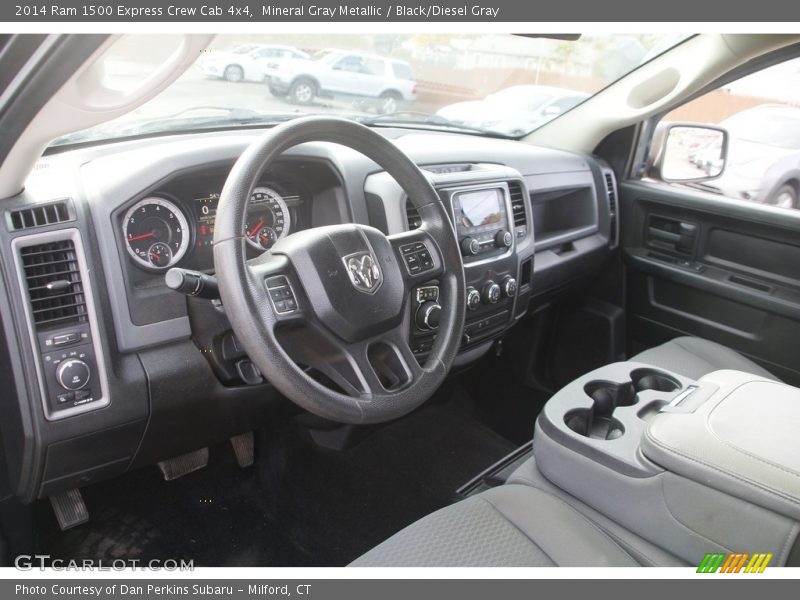 Mineral Gray Metallic / Black/Diesel Gray 2014 Ram 1500 Express Crew Cab 4x4