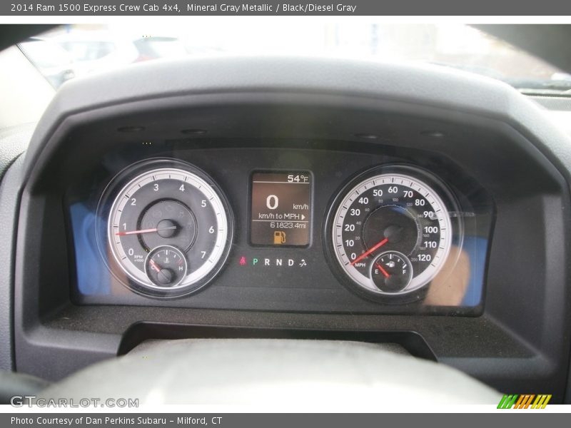 Mineral Gray Metallic / Black/Diesel Gray 2014 Ram 1500 Express Crew Cab 4x4