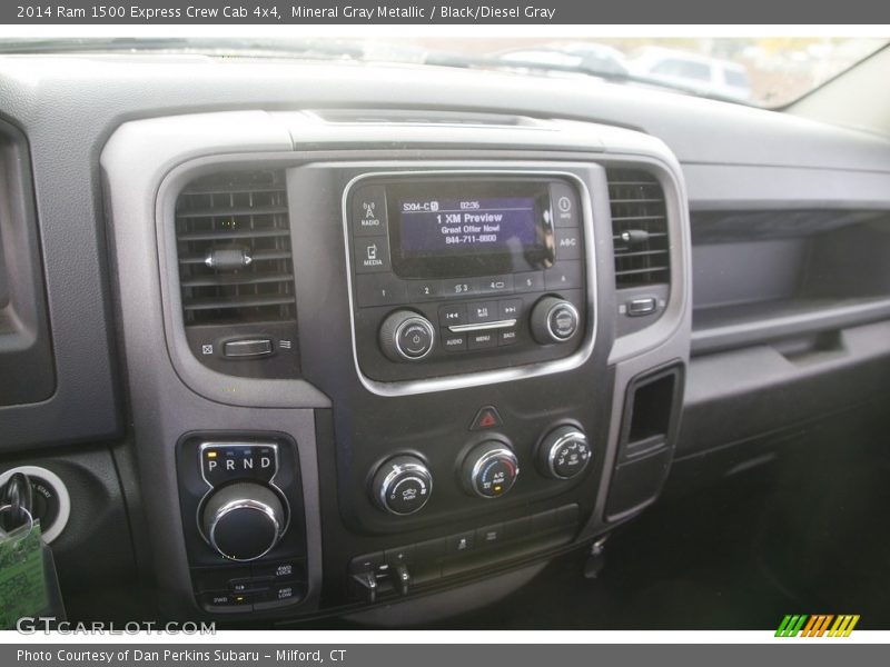 Mineral Gray Metallic / Black/Diesel Gray 2014 Ram 1500 Express Crew Cab 4x4