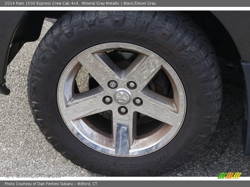 Mineral Gray Metallic / Black/Diesel Gray 2014 Ram 1500 Express Crew Cab 4x4