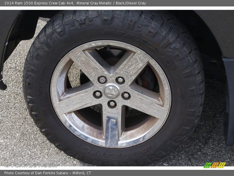 Mineral Gray Metallic / Black/Diesel Gray 2014 Ram 1500 Express Crew Cab 4x4