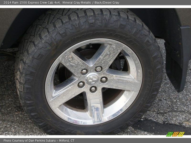 Mineral Gray Metallic / Black/Diesel Gray 2014 Ram 1500 Express Crew Cab 4x4