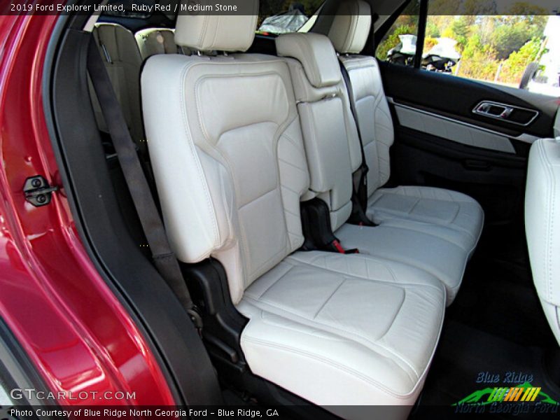 Ruby Red / Medium Stone 2019 Ford Explorer Limited