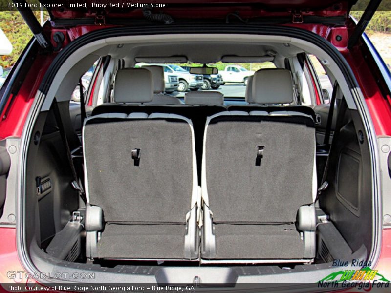 Ruby Red / Medium Stone 2019 Ford Explorer Limited