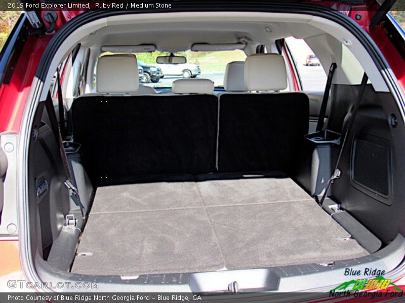 Ruby Red / Medium Stone 2019 Ford Explorer Limited