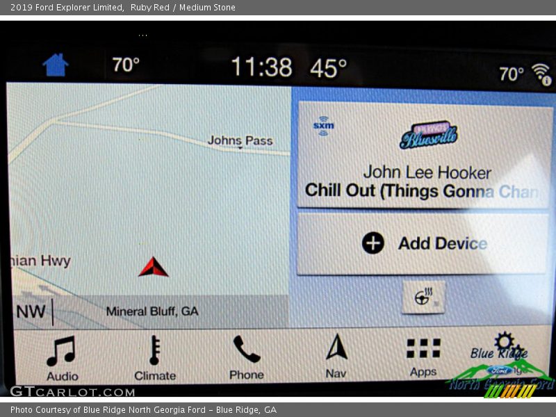 Ruby Red / Medium Stone 2019 Ford Explorer Limited