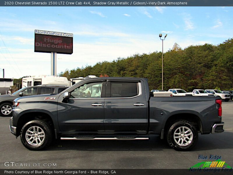 Shadow Gray Metallic / Gideon/­Very Dark Atmosphere 2020 Chevrolet Silverado 1500 LTZ Crew Cab 4x4