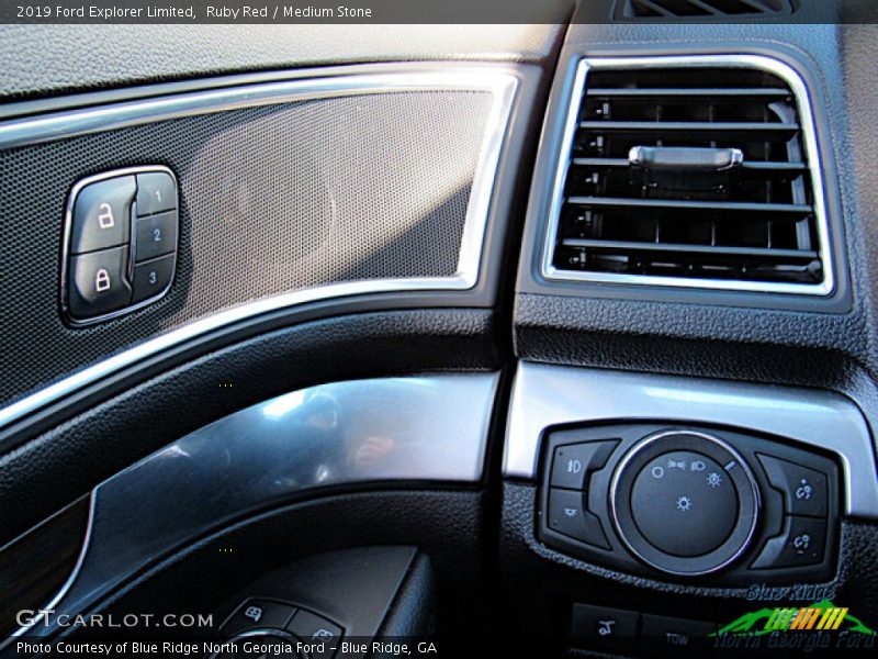 Ruby Red / Medium Stone 2019 Ford Explorer Limited