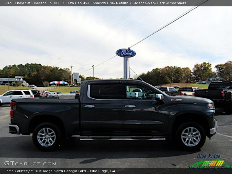 Shadow Gray Metallic / Gideon/­Very Dark Atmosphere 2020 Chevrolet Silverado 1500 LTZ Crew Cab 4x4