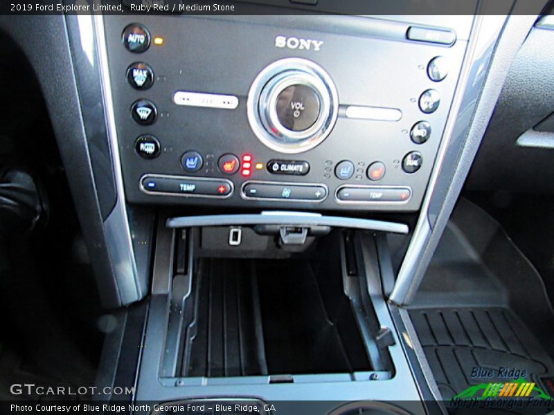 Ruby Red / Medium Stone 2019 Ford Explorer Limited