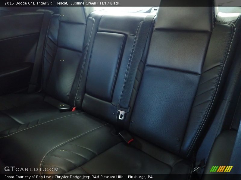 Sublime Green Pearl / Black 2015 Dodge Challenger SRT Hellcat