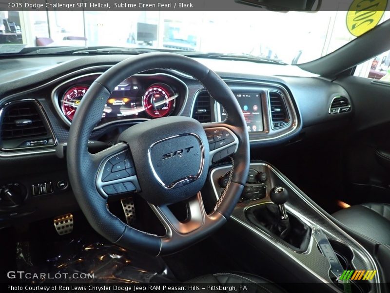 Dashboard of 2015 Challenger SRT Hellcat