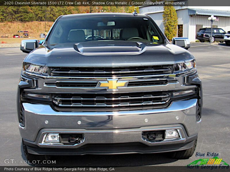 Shadow Gray Metallic / Gideon/­Very Dark Atmosphere 2020 Chevrolet Silverado 1500 LTZ Crew Cab 4x4