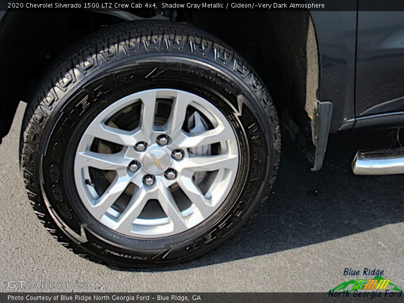 Shadow Gray Metallic / Gideon/­Very Dark Atmosphere 2020 Chevrolet Silverado 1500 LTZ Crew Cab 4x4